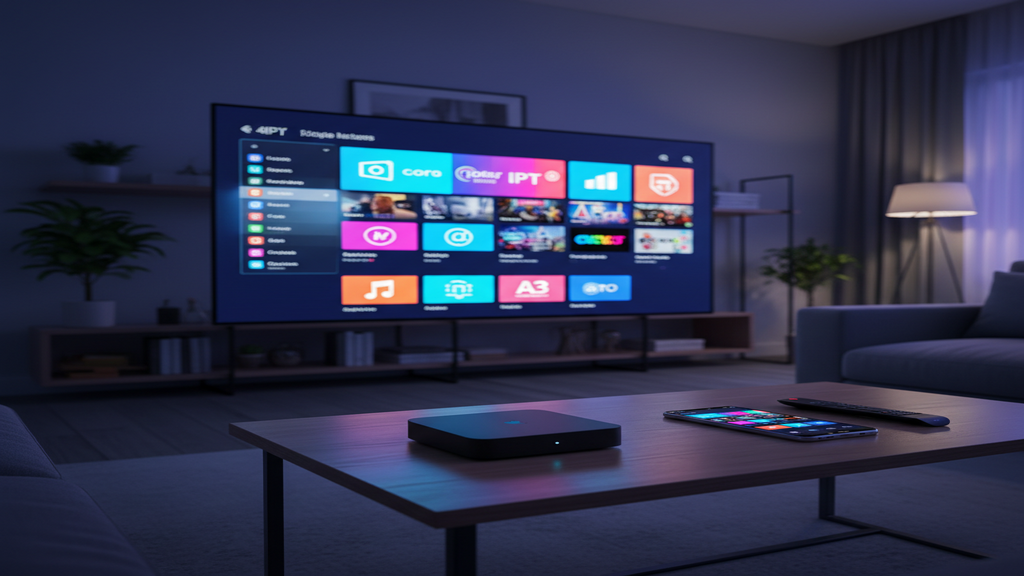 Un boitier IPTV avec abonnement AliExpress posé à côté d'une télécommande, symbolisant un choix risqué.